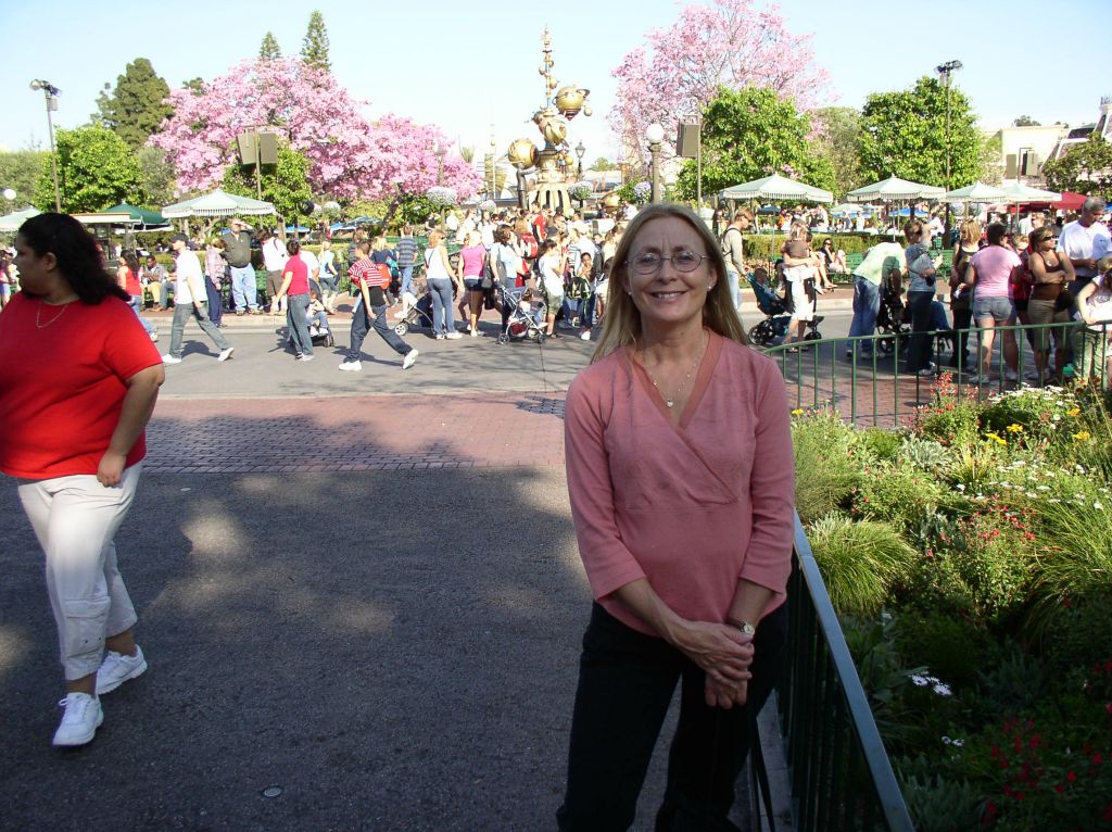 Joyce at Disneyland March-2007